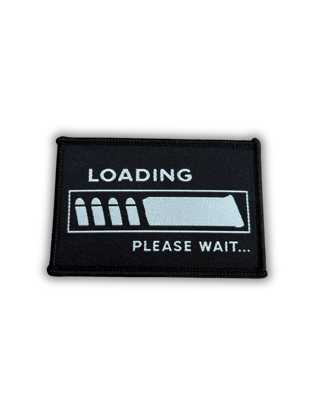Patch "Loading" gestickt - ALPHA AIM - Schießbücher