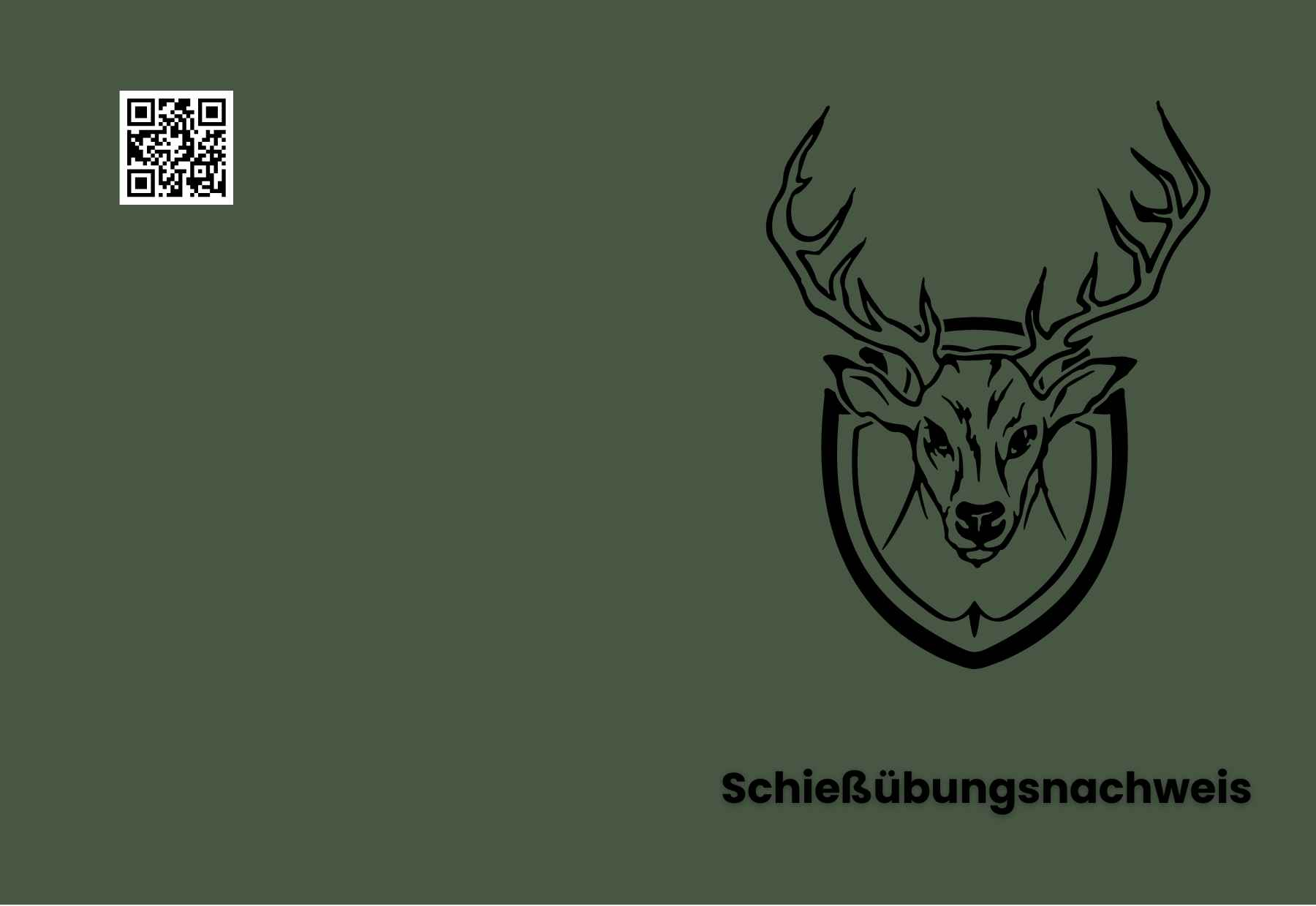 Schießübungsnachweis für Jäger