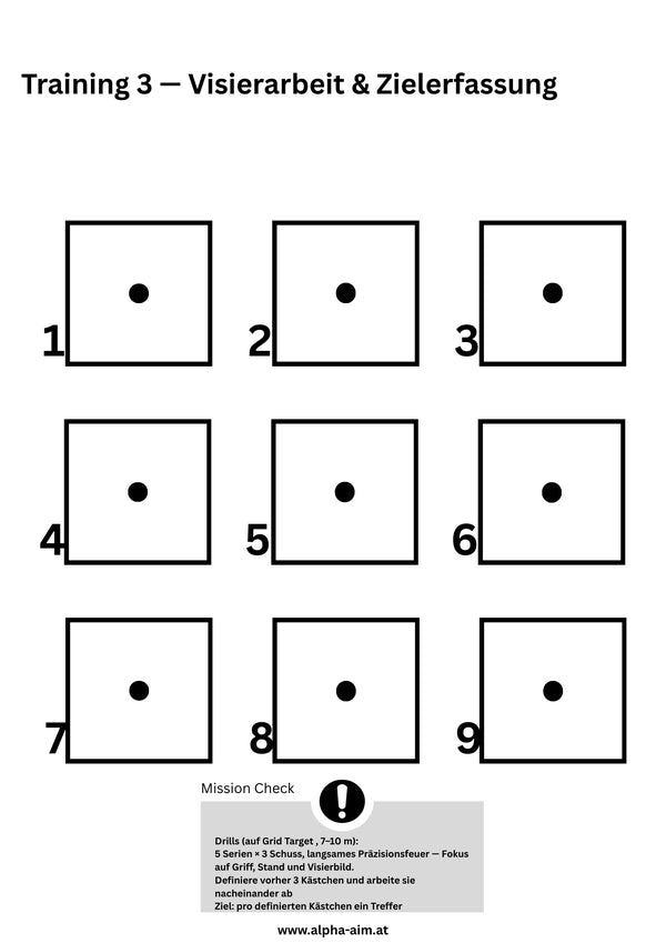 TARGETz Pistolentraining Level 1