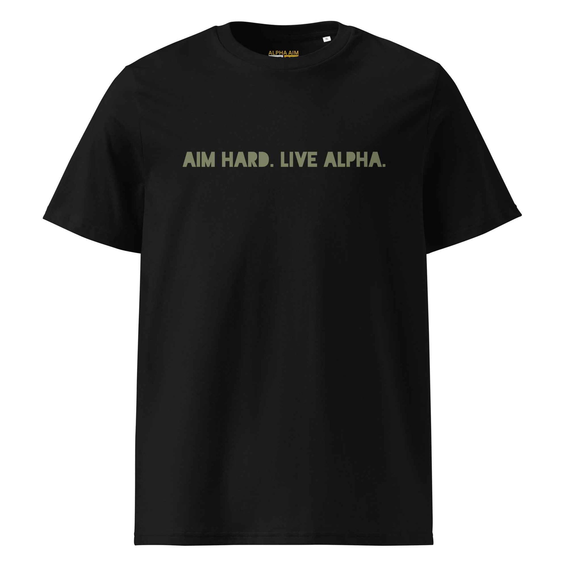 Alpha Aim „Aim Hard Tactical“ Shirt - ALPHA AIM - Schießbücher